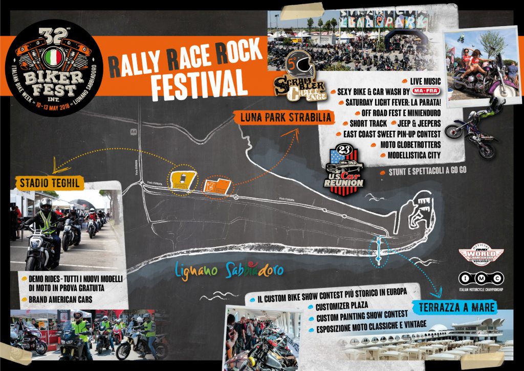 eventi di primavera a lignano - biker fest