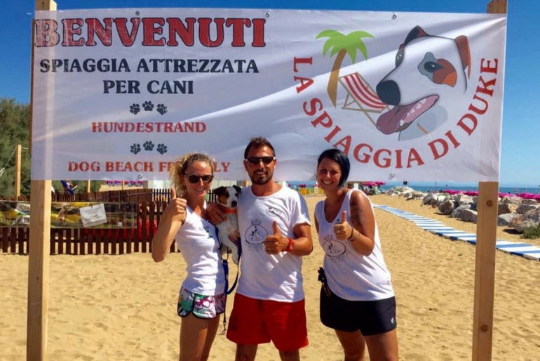 Spiaggia Cani Lignano Riviera