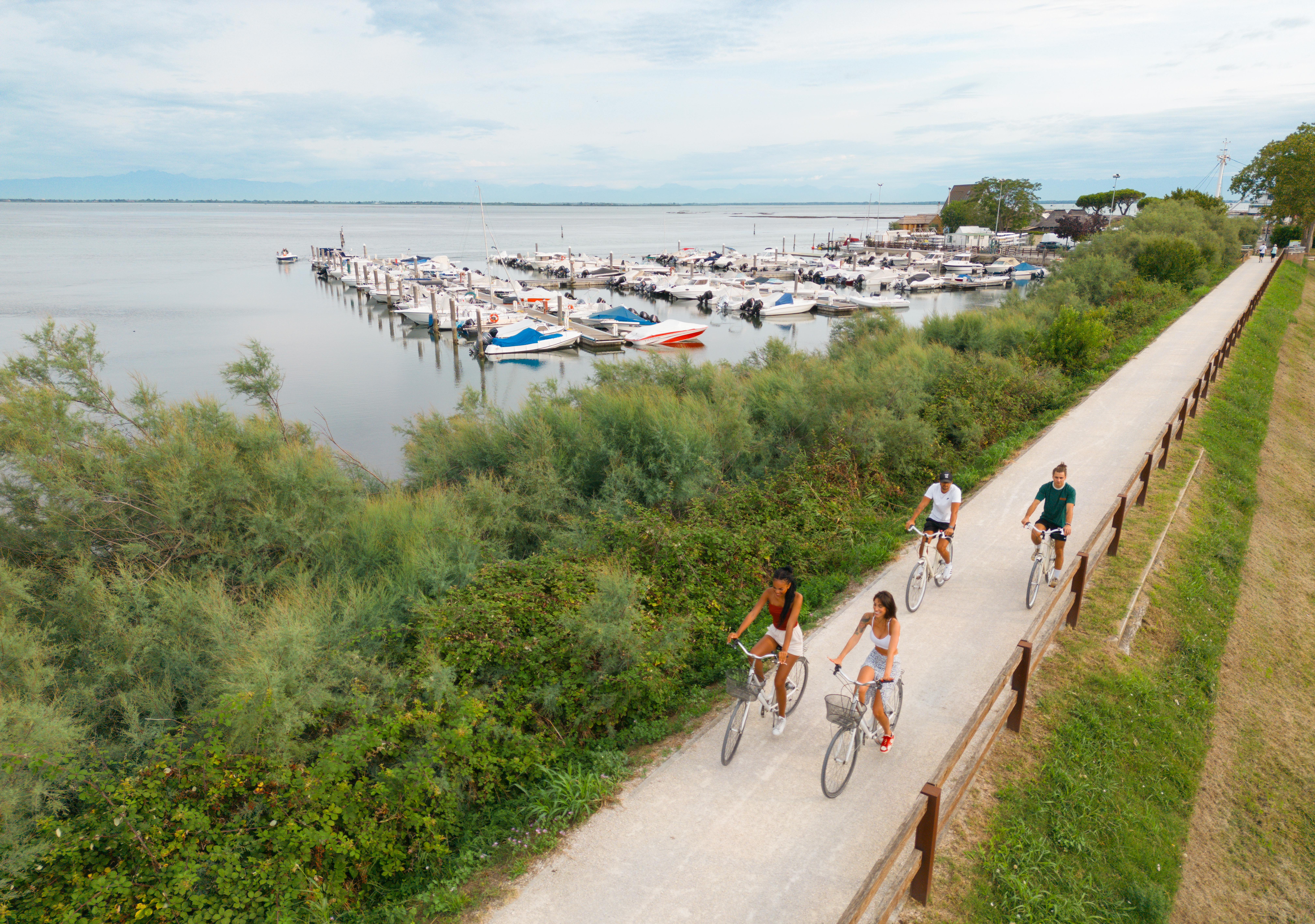 Percorso ciclabile Lignano