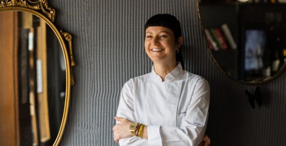 Foto Anna Barbina, chef di AB Osteria Contemporanea