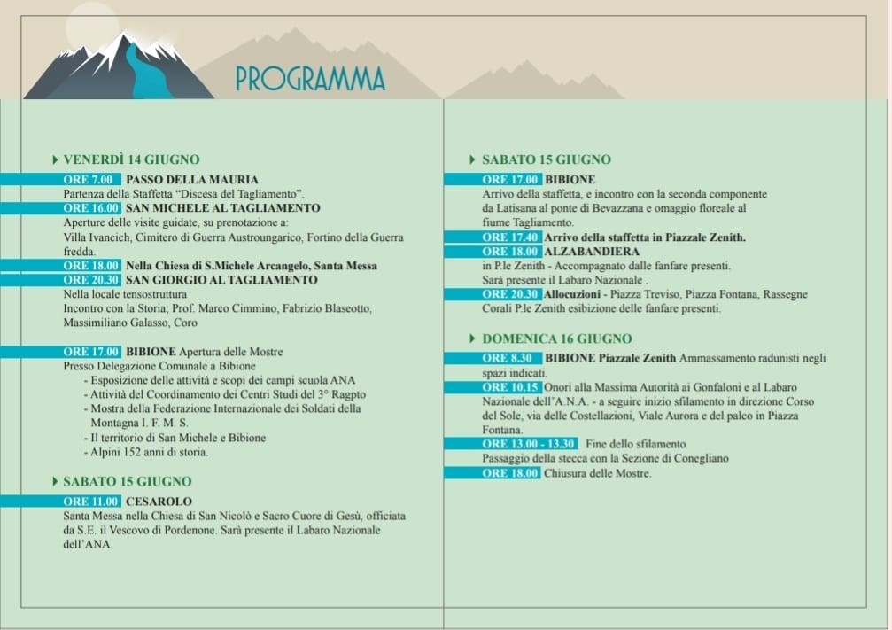 alpini programma